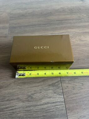 Gucci Empty  Accessories Box in Brown and Gold